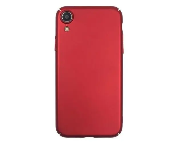 Husa Protectie Spate Just Must Uvo pentru iPhone XR (Rosu)