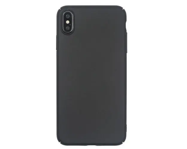 Husa Protectie Spate Just Must Uvo pentru iPhone XS Max (Negru)