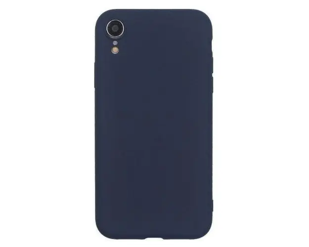 Husa Protectie Spate Just Must Silicon Candy pentru iPhone XR (Albastru)