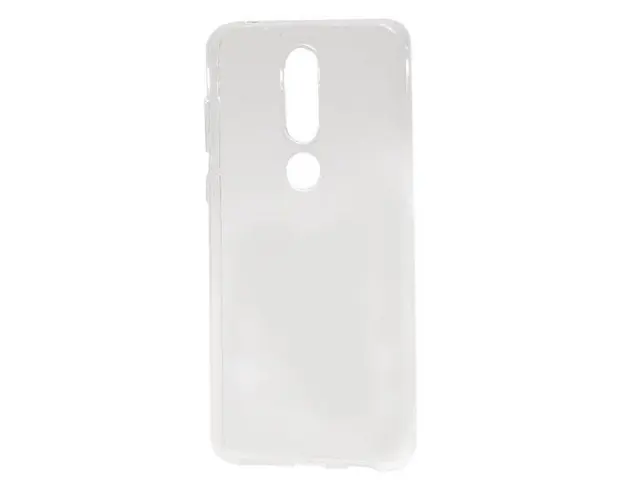 Protectie Spate Lemontti LMSILNK51PT pentru Nokia 5.1 Plus (Transparent)