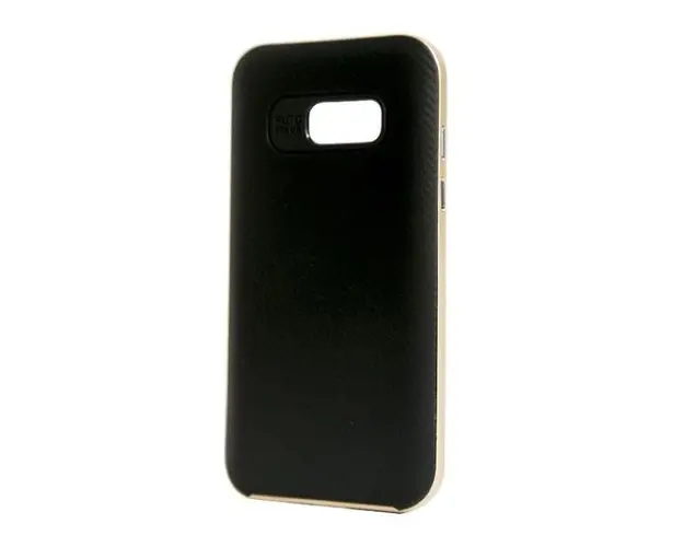 Protectie Spate Just Must Arm Duo JMARMA317GD pentru Samsung Galaxy A3 2017 (Negru/Auriu)