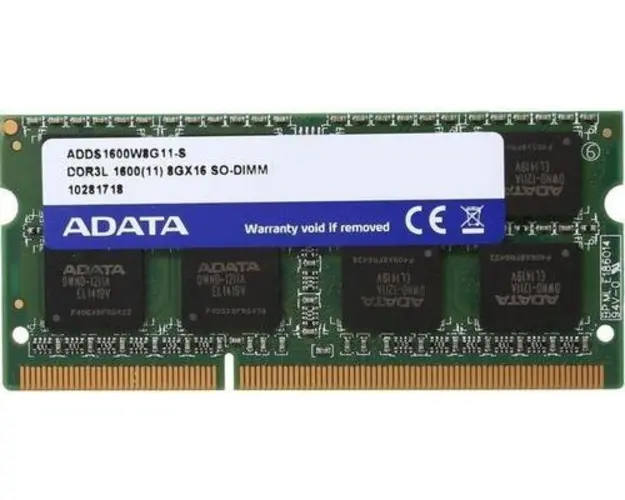 Memorie Laptop A-DATA SO-DIMM DDR3, 1x8GB, 1600MHz, CL11