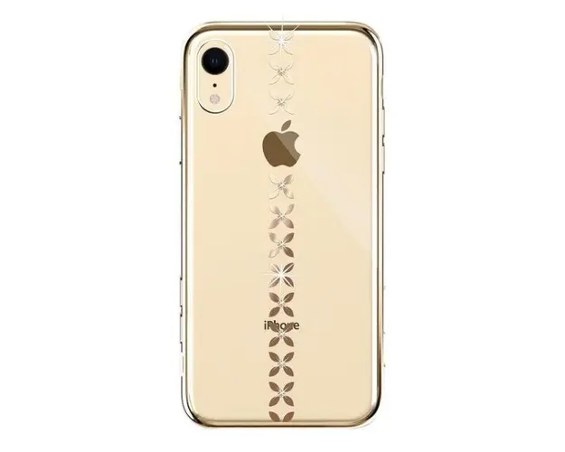 Protectie Spate Devia Lucky Star DVLSIP61GD pentru iPhone XR (Auriu)