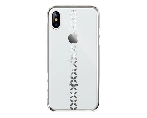Protectie Spate Devia Lucky Star DVLSIP65SV pentru iPhone XS Max (Argintiu)