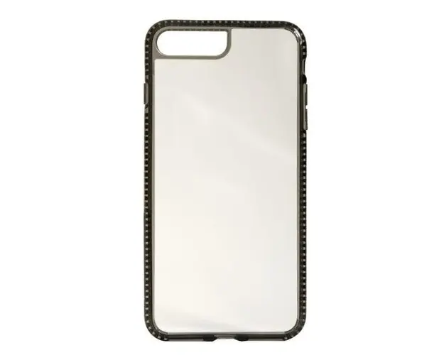 Protectie Spate Devia iShockproof pentru iPhone 8/7 (Transparent/Negru)