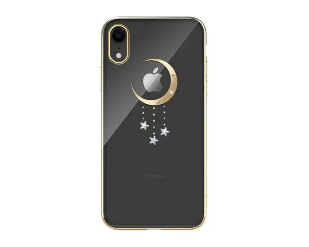 Protectie Spate Devia Meteor DVMCIP61GD pentru iPhone XR (Auriu)