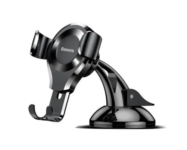 Suport Auto Baseus Osculum Type Gravity SUYL-XP01, cu ventuza (Negru)