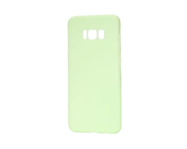 Protectie Spate Just Must Candy JMSILCNDS8PGN pentru Samsung Galaxy S8 Plus (Verde)