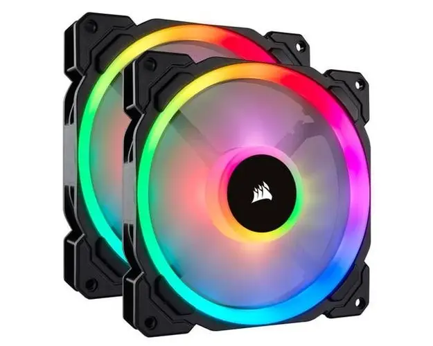 Ventilator Corsair LL140 Node PRO RGB Twin Pack, 140mm, 2 buc. 
