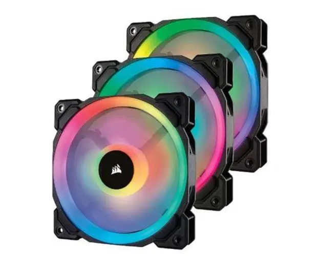 Ventilator Corsair LL120 Node PRO RGB Triple pack, 120mm, 3 buc.