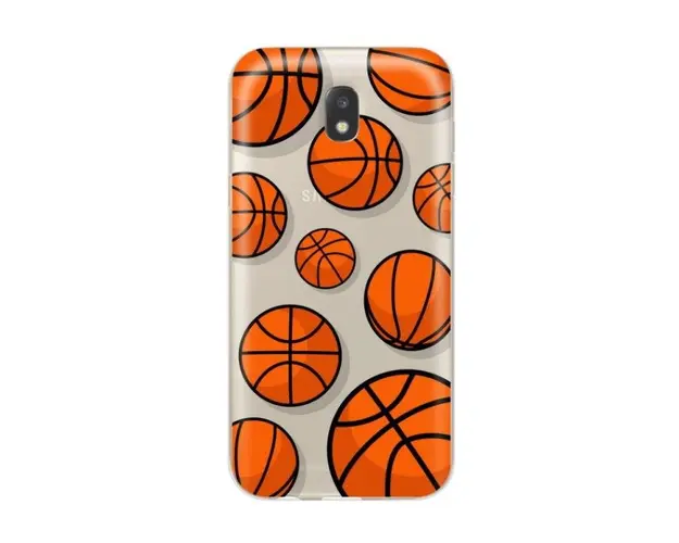 Protectie Spate Lemontti Art Basketball pentru Samsung Galaxy J3 2017 (Multicolor)