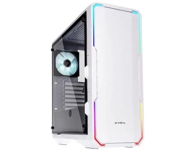 Carcasa BitFenix Enso RGB, MidTower (Alb)