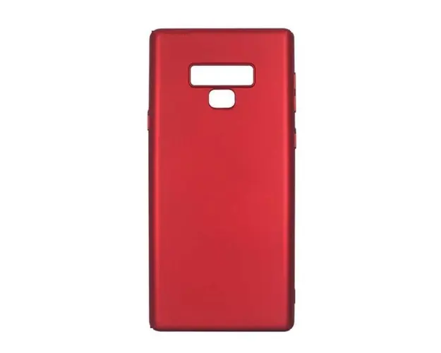 Protectie Spate Devia Nature Rubber DVPSCN9RD pentru Samsung Galaxy Note 9 (Rosu)