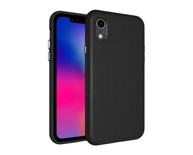 Protectie Spate Eiger North Case EGCA00122 pentru iPhone XR (Negru)
