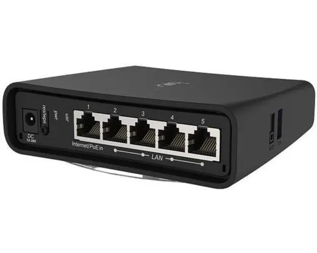 Router Wireless MikroTik RBD52G-5HACD2HND-TC, 5x Gigabit LAN