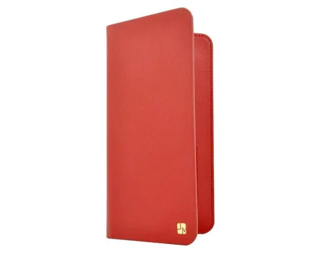 Husa Portofel Just Must Wallet Vintage JMWLVTGSRD, Universal (Rosu)
