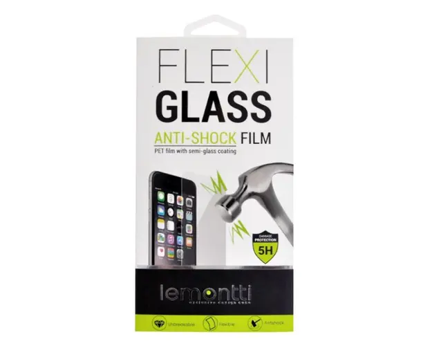 Folie Protectie Flexi-Glass Lemontti LFFGALC1X pentru Alcatel 1x (Transparent)