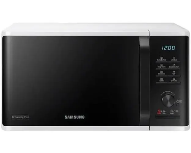 Cuptor cu microunde Samsung MG23K3515AW, 23l, 800W, Browning plus (Alb)