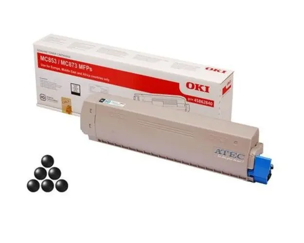 Toner Oki 45862840, 7000 pagini (Negru)