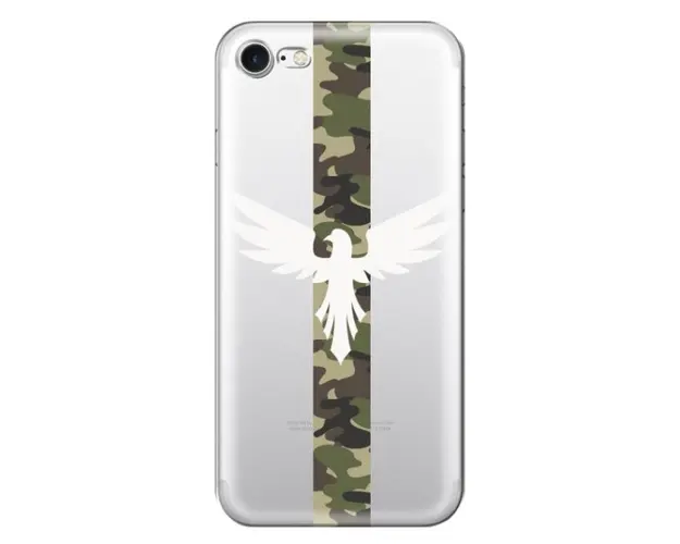 Protectie Spate Lemontti Art Army Eagle LEMHSP7AE pentru iPhone 8 / 7 (Multicolor)