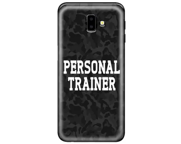 Protectie Spate Lemontti Art Personal Trainer LEMHSPJ6PPT pentru Samsung Galaxy J6 Plus (Multicolor)