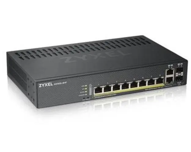 Switch ZyXEL GS1920-8HPV2-EU010, Gigabit, 8 Porturi, PoE