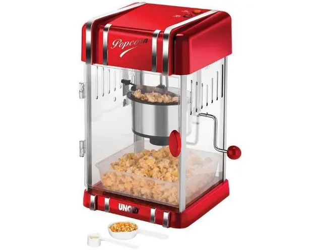 Masina pentru popcorn Unold U48535, 300W (Rosu)