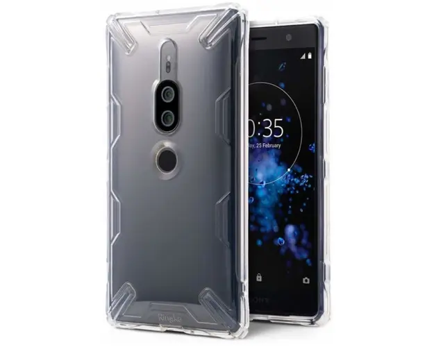 Protectie Spate Ringke Air X 8809628560635 pentru Xperia XZ2 Premium (Transparent)