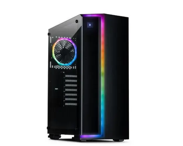 Carcasa Inter-Tech S-3906 Renegade, Middle Tower, Tempered glass (Negru)