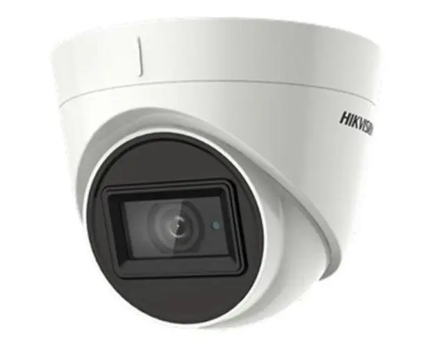 Camera Supraveghere Video Hikvision Turbo HD Outdoor Dome DS-2CE76H8T- ITMF, 2.8mm, 5 MP, 20m IR, IP67