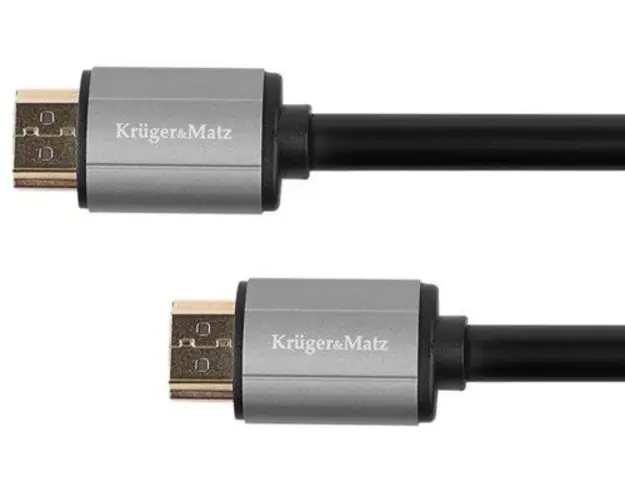 Cablu kruger&Matz km1205, HDMI - HDMI, 10 m (Negru)