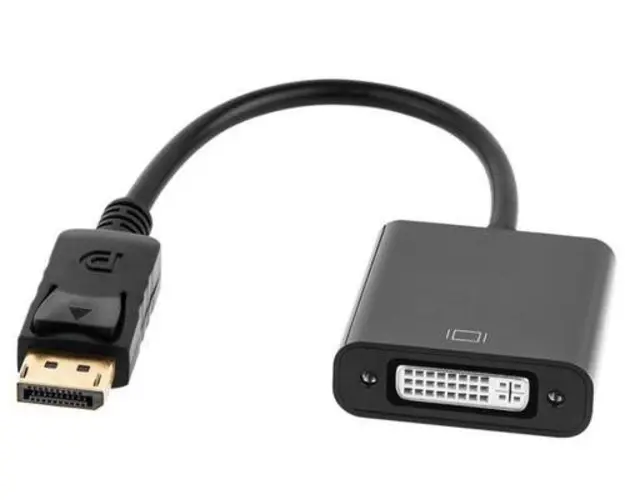 Adaptor OEM KOM0981, DisplayPort - DVI (24+5) Mama (Negru)