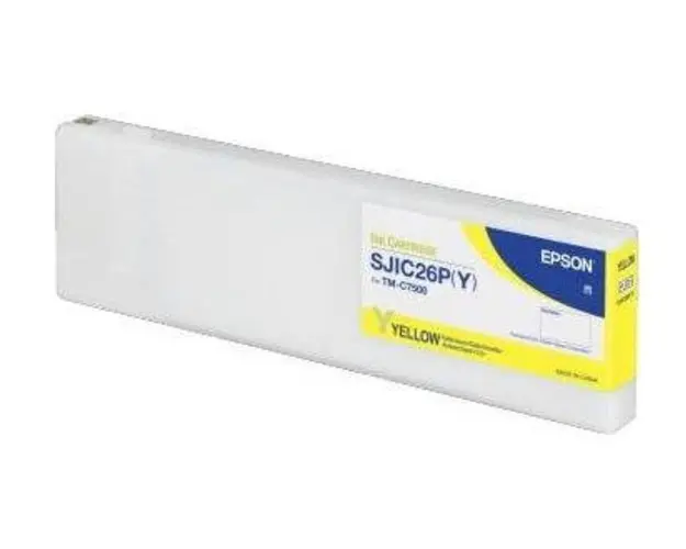 Cartus cerneala Epson SJIC26P, 295.2 ml (Galben)