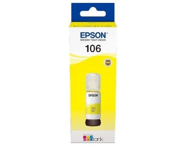 Cartus Cerneala Epson 106, 70 ml (Galben)