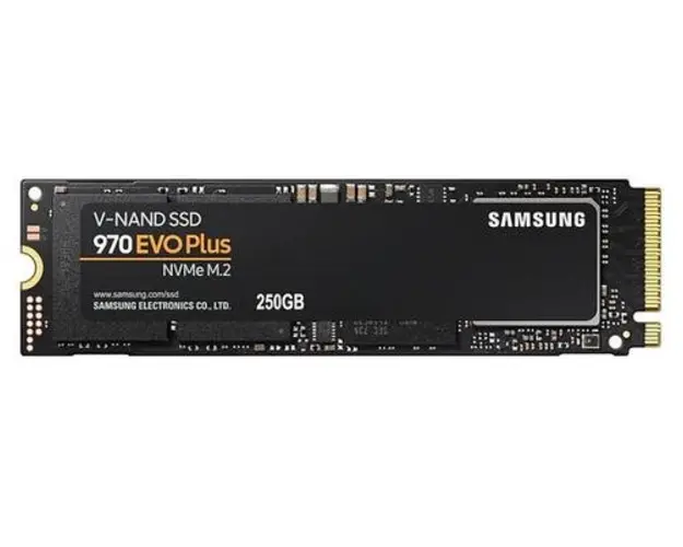 SSD Samsung 970 EVO Plus, 250 GB, NVMe, M.2