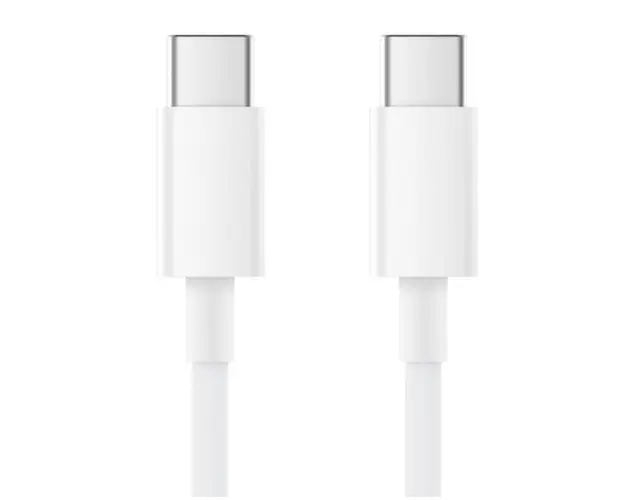 Cablu de date Xiaomi SJV4108GL, Type-C (Alb)