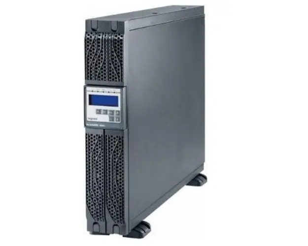 UPS Legrand DAKER DK + Tower/Rac, 3000VA/2700W, 6 x IEC C13, 1 x IEC C19, Management (Negru)