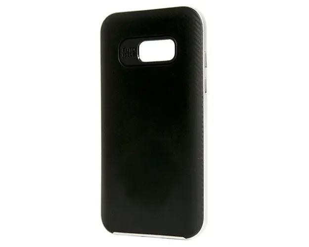 Protectie Spate Just Must Arm Duo JMARMA317SV pentru Samsung Galaxy A3 2017 (Negru/Argintiu)