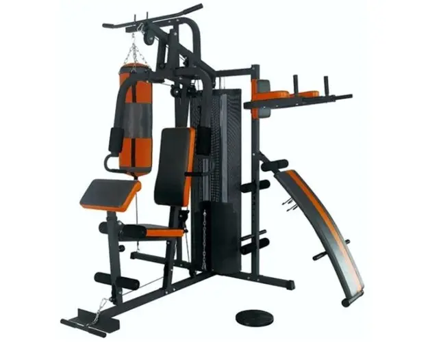 Aparat multifunctional 4 Posturi DHS 3003 (Negru/Rosu)