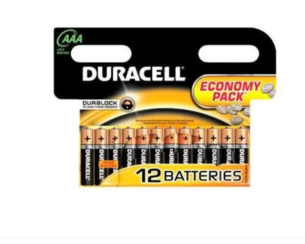 Baterie Duracell Basic AAA LR03, 12buc