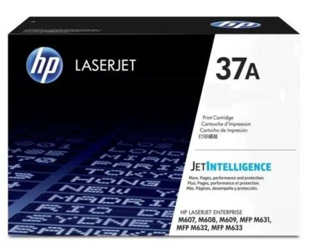 Toner HP 37A, 11000 pagini (Negru)