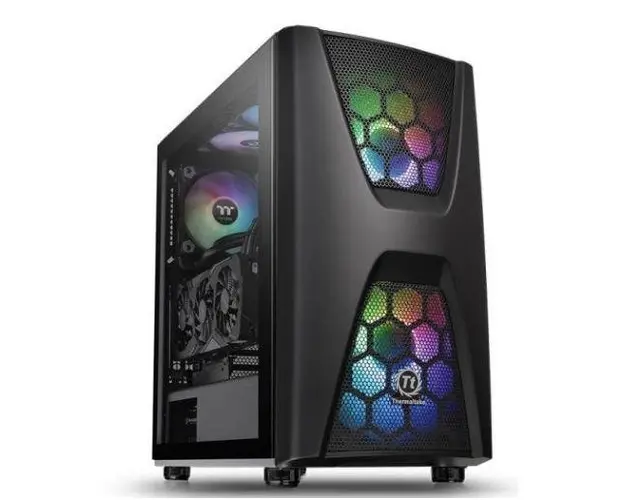 Carcasa Thermaltake Commander C34, Middle Tower, Tempered Glass, ARGB
