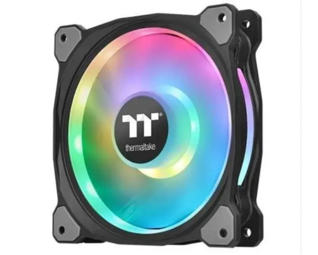 Ventilator Thermaltake Duo 12 Premium Edition, 120mm, RGB, 3buc 