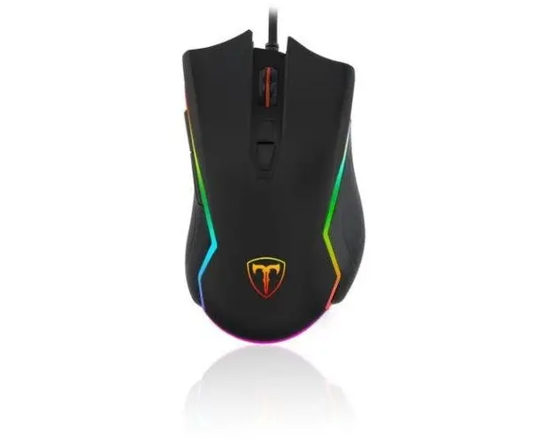 Mouse Gaming T-DAGGER Second Lieutenant, 8000dpi, USB (Negru)