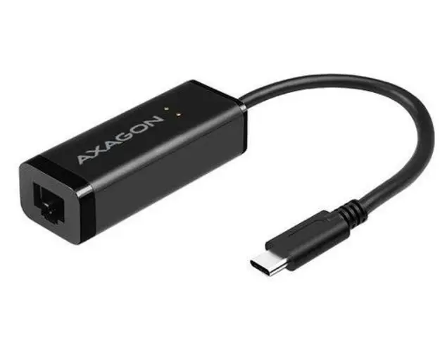 Adaptor Axagon ADE-SRC Type-C - USB 3.1, Gigabit (Negru)