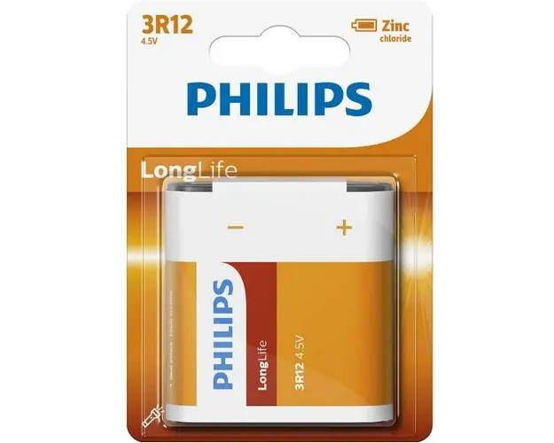Baterie Philips LongLife 3R12L1B/10, 3R12, 1 buc
