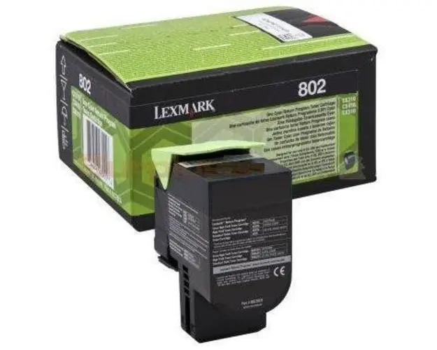 Toner Lexmark 802, 2500 pagini (Negru)