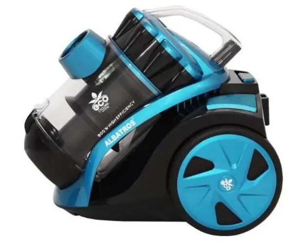 Aspirator fara sac Albatros URBAN 90 ECO, 900W, 2L (Negru/Albastru)