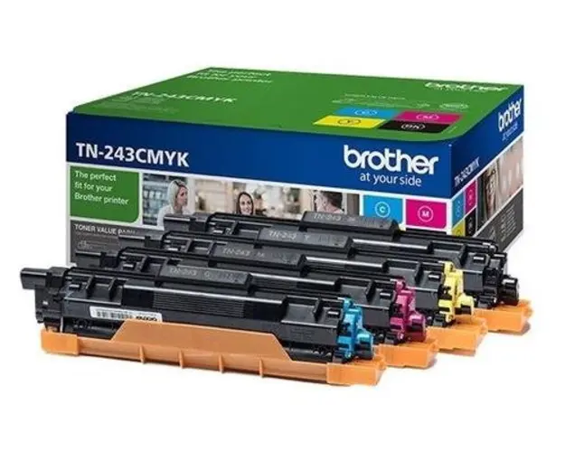 Toner Brother TN-243CMYK, 1000 pagini (Cyan/Magenta/Galben) 