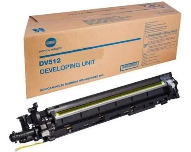 Developer Konica Minolta DV-512, 600000 pagini (Cyan)